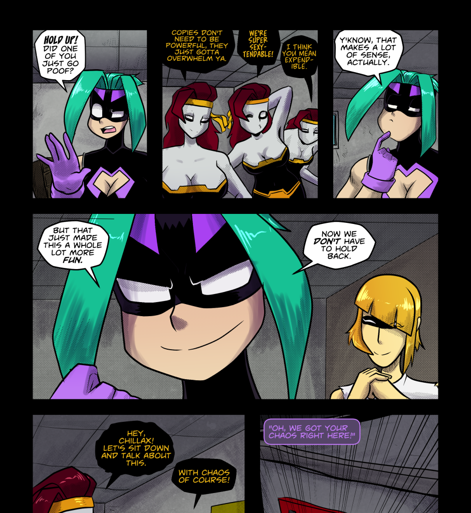 Mega Maiden - Episode 36, Page 15: 36 Total Chaos!
