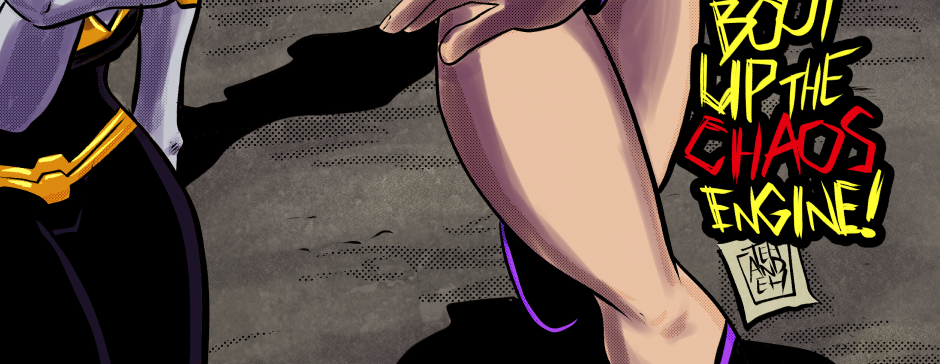 Mega Maiden - Episode 38, Page 1: 38 The Chaos Engine