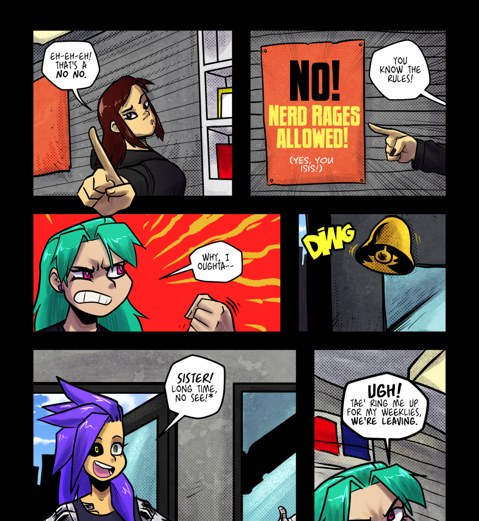 Mega Maiden - Episode 38, Page 4: 38 The Chaos Engine