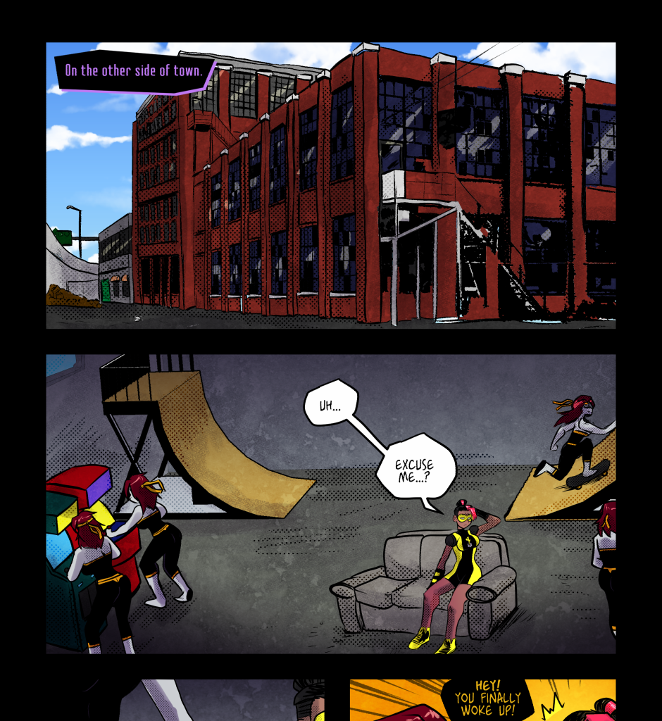 Mega Maiden - Episode 38, Page 5: 38 The Chaos Engine