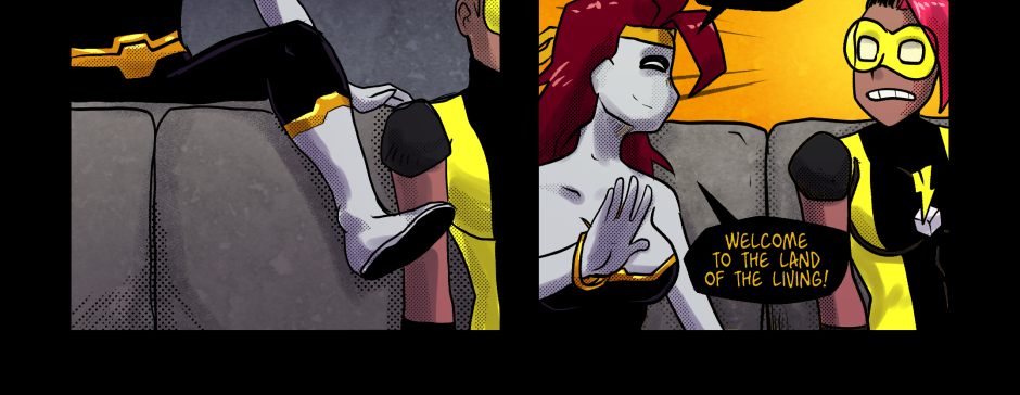 Mega Maiden - Episode 38, Page 5: 38 The Chaos Engine