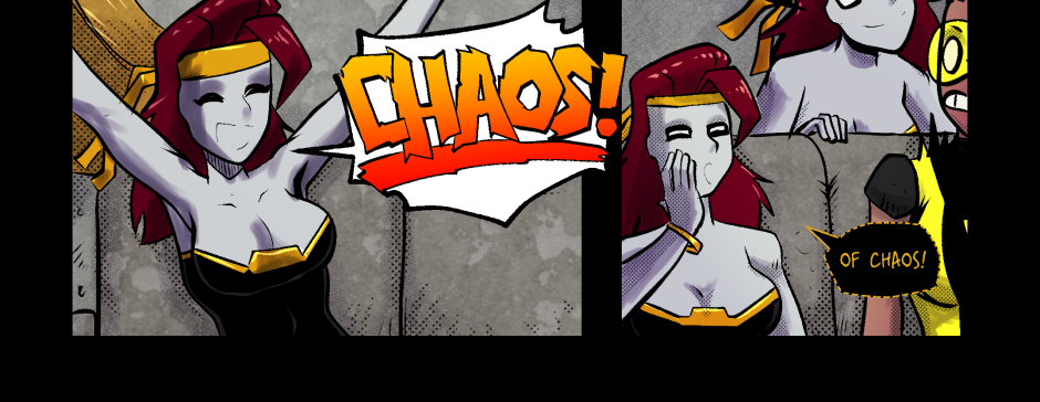 Mega Maiden - Episode 38, Page 6: 38 The Chaos Engine