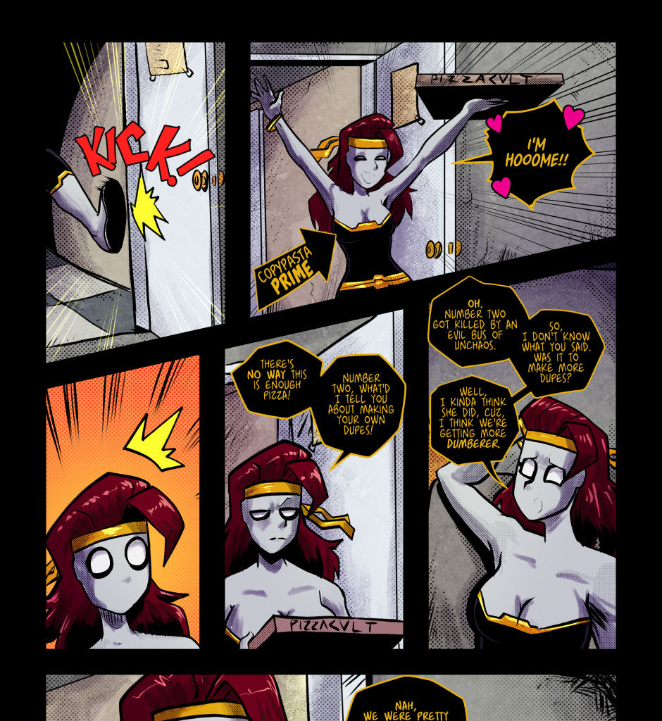 Mega Maiden - Episode 38, Page 7: 38 The Chaos Engine