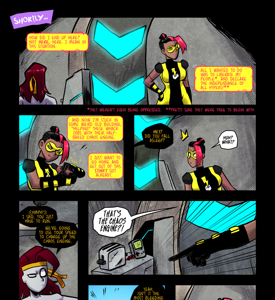 Mega Maiden - Episode 38, Page 8: 38 The Chaos Engine