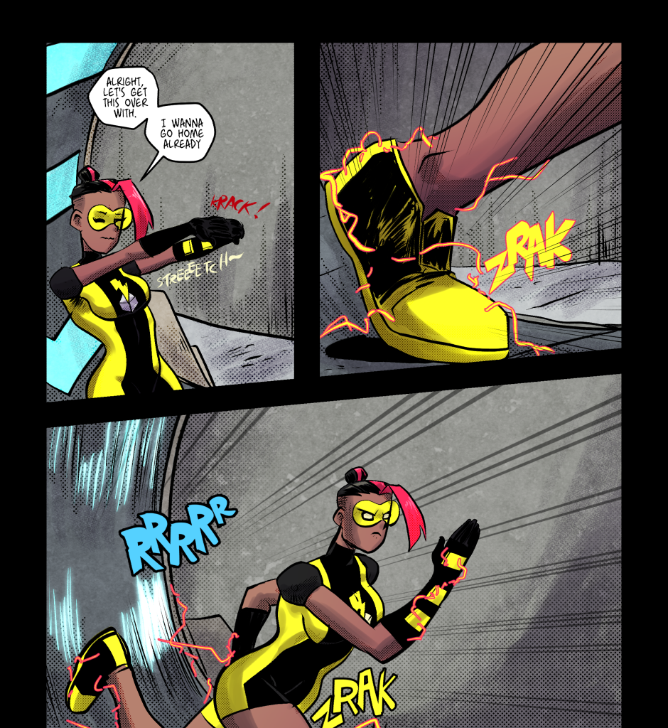 Mega Maiden - Episode 38, Page 9: 38 The Chaos Engine