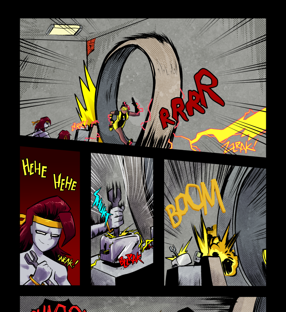Mega Maiden - Episode 38, Page 10: 38 The Chaos Engine