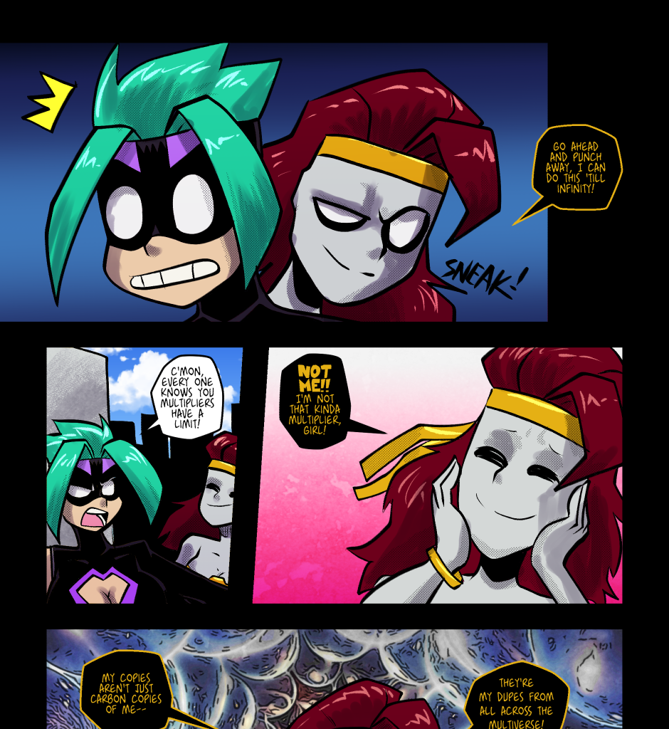 Mega Maiden - Episode 38, Page 18: 38 The Chaos Engine