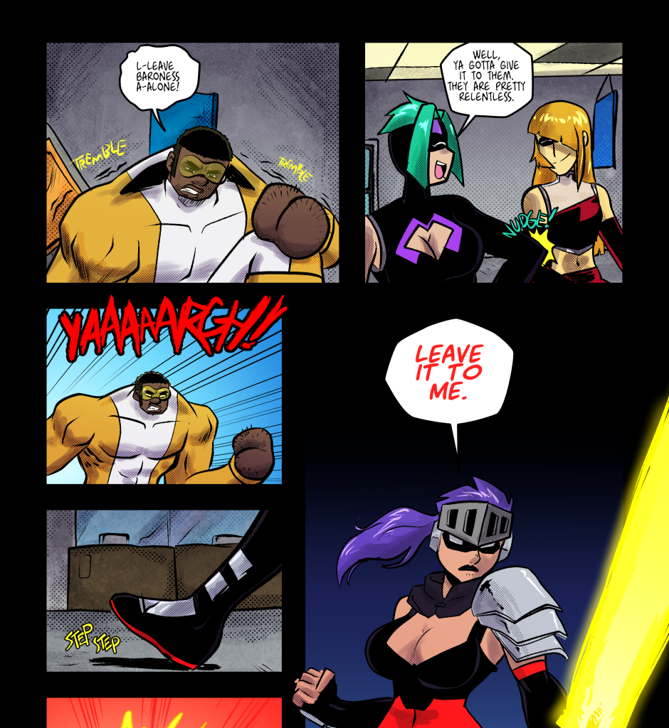 Mega Maiden - Episode 39, Page 7: Chapter 39 Enter the Paladin Princess