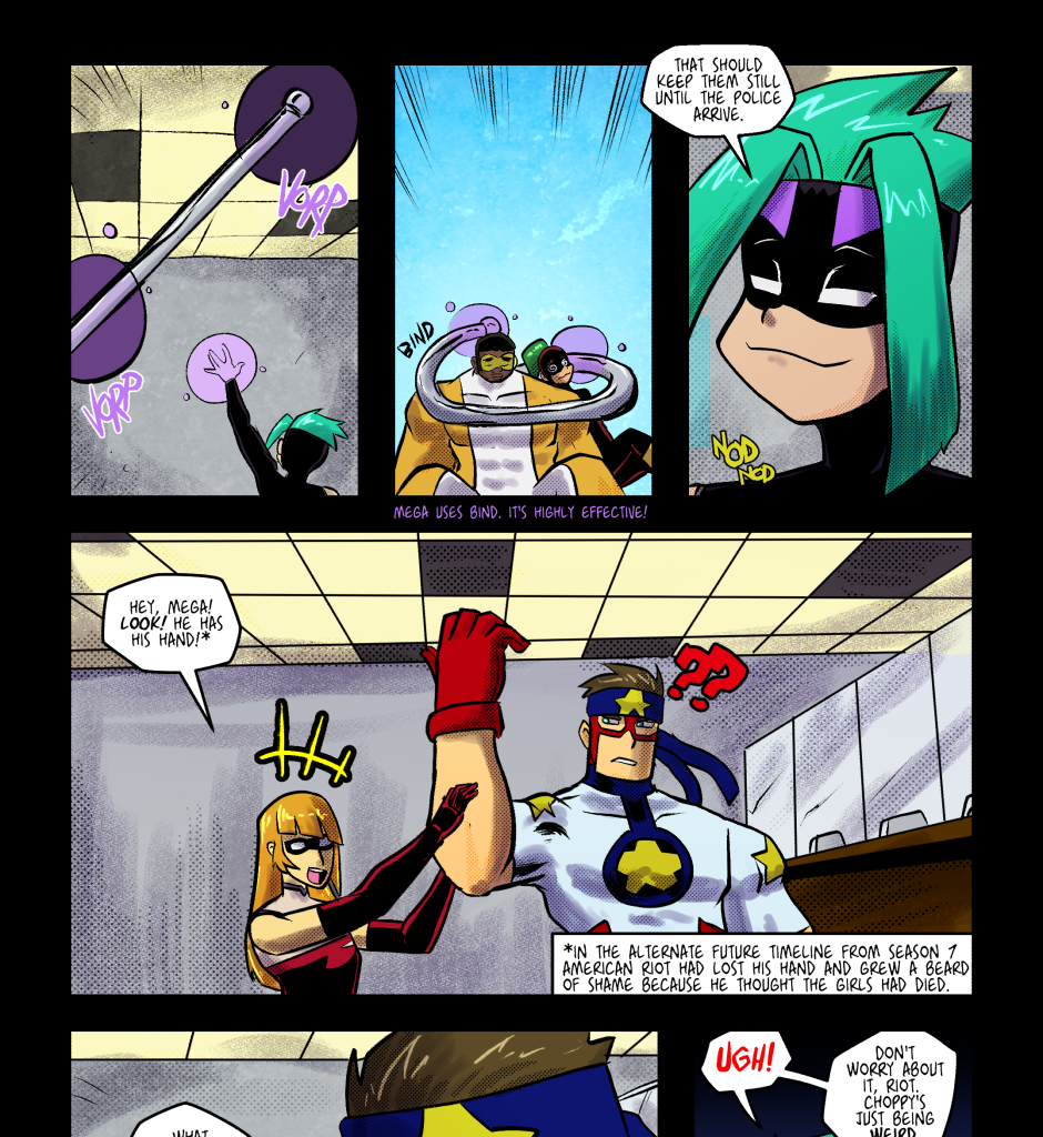 Mega Maiden - Episode 39, Page 9: Chapter 39 Enter the Paladin Princess