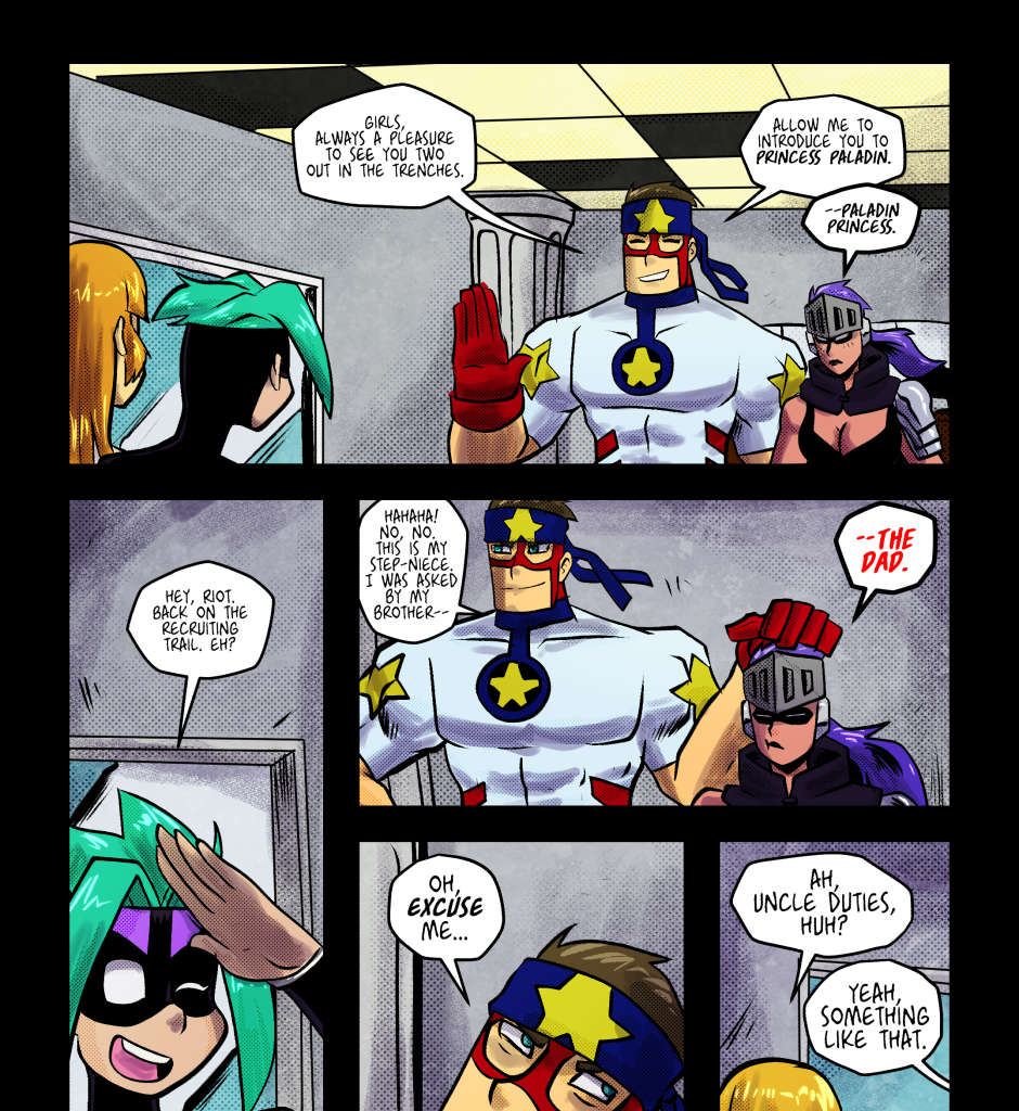 Mega Maiden - Episode 39, Page 10: Chapter 39 Enter the Paladin Princess