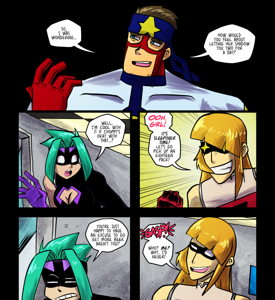 Mega Maiden - Episode 39, Page 11: Chapter 39 Enter the Paladin Princess