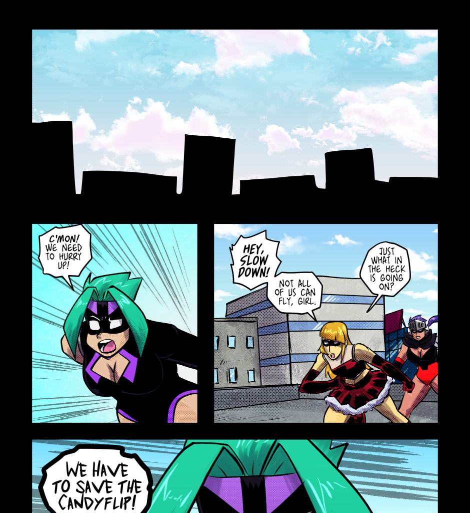 Mega Maiden - Episode 39, Page 17: Chapter 39 Enter the Paladin Princess