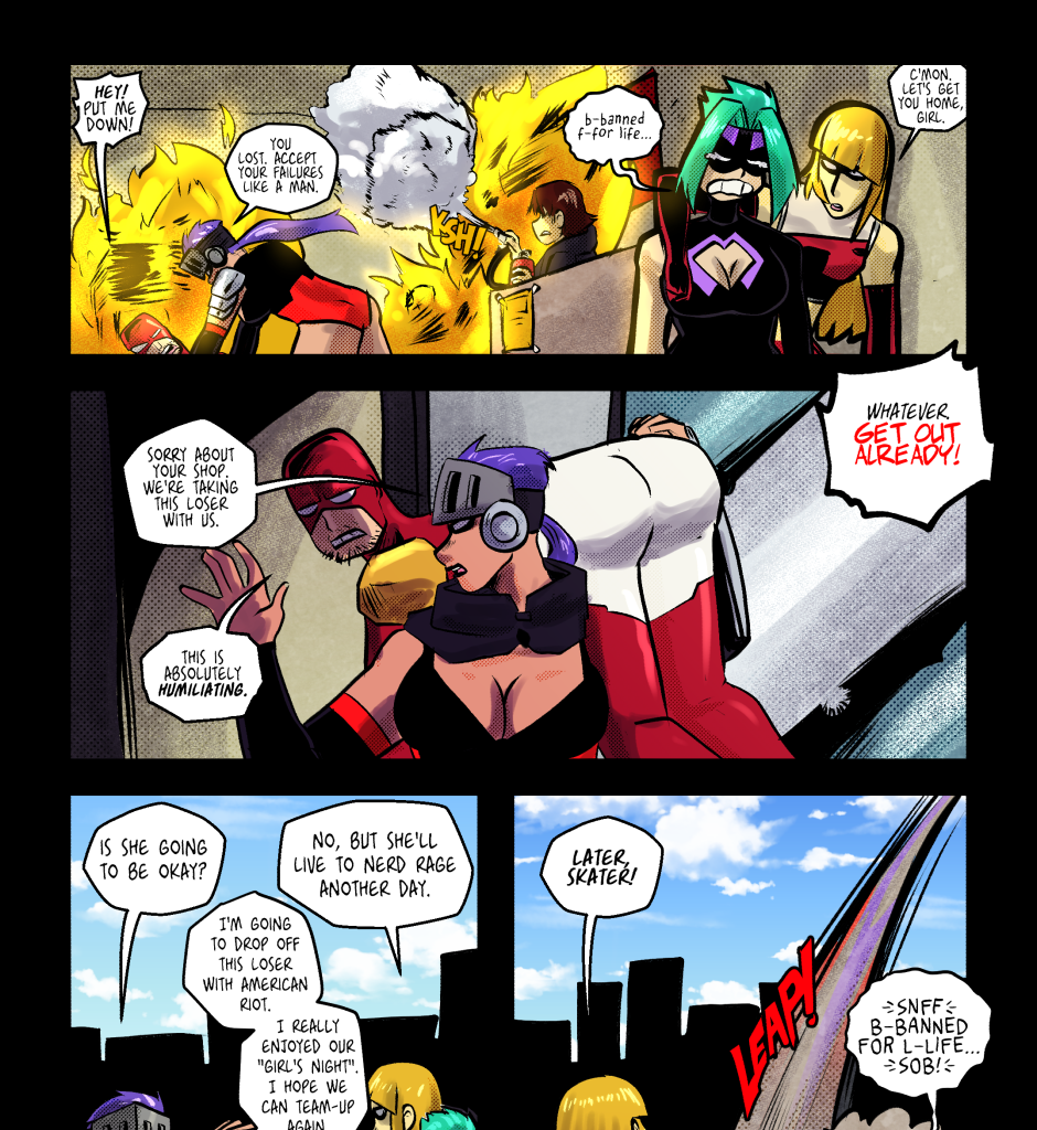 Mega Maiden - Episode 39, Page 23: Chapter 39 Enter the Paladin Princess