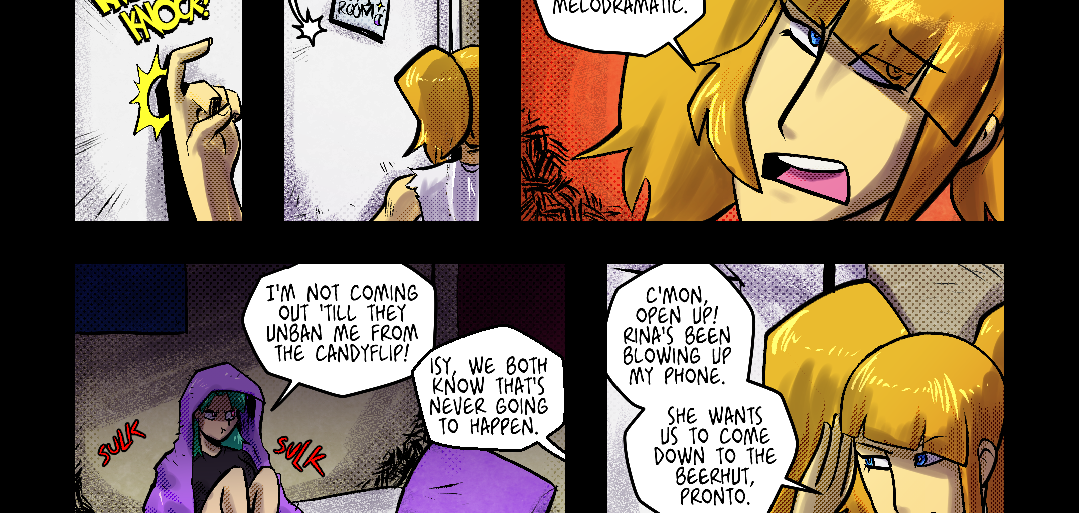 Mega Maiden - Episode 40, Page 2: 40 Into the Underground