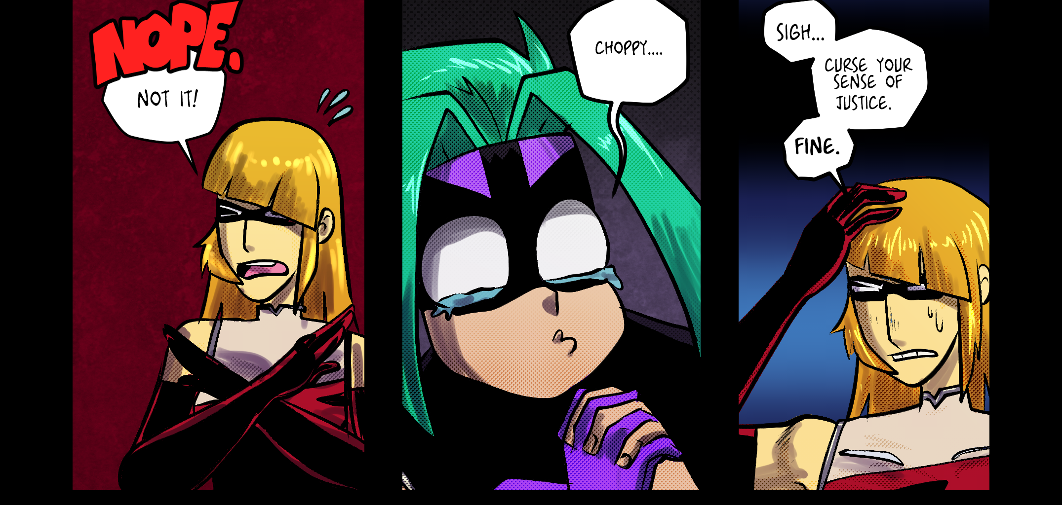 Mega Maiden - Episode 40, Page 4: 40 Into the Underground