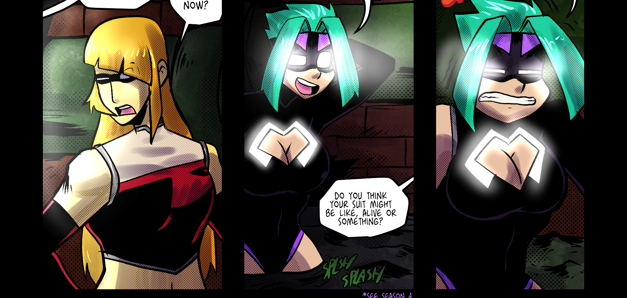 Mega Maiden - Episode 40, Page 5: 40 Into the Underground