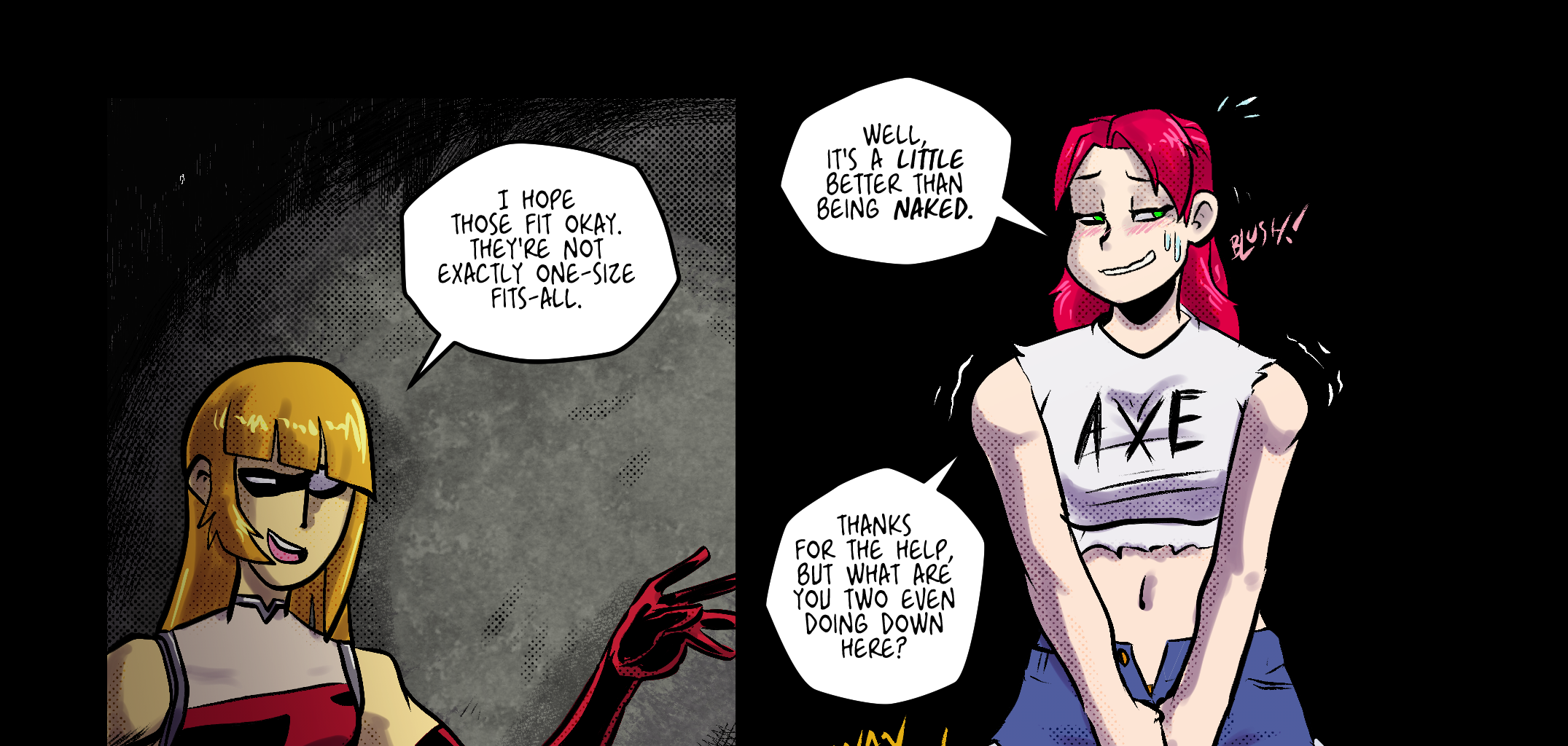 Mega Maiden - Episode 40, Page 8: 40 Into the Underground