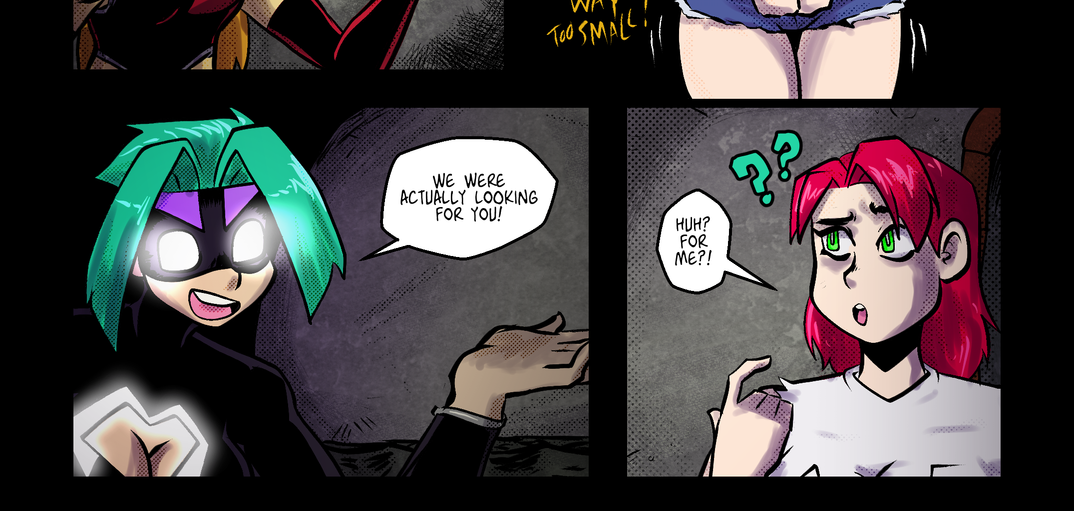 Mega Maiden - Episode 40, Page 8: 40 Into the Underground