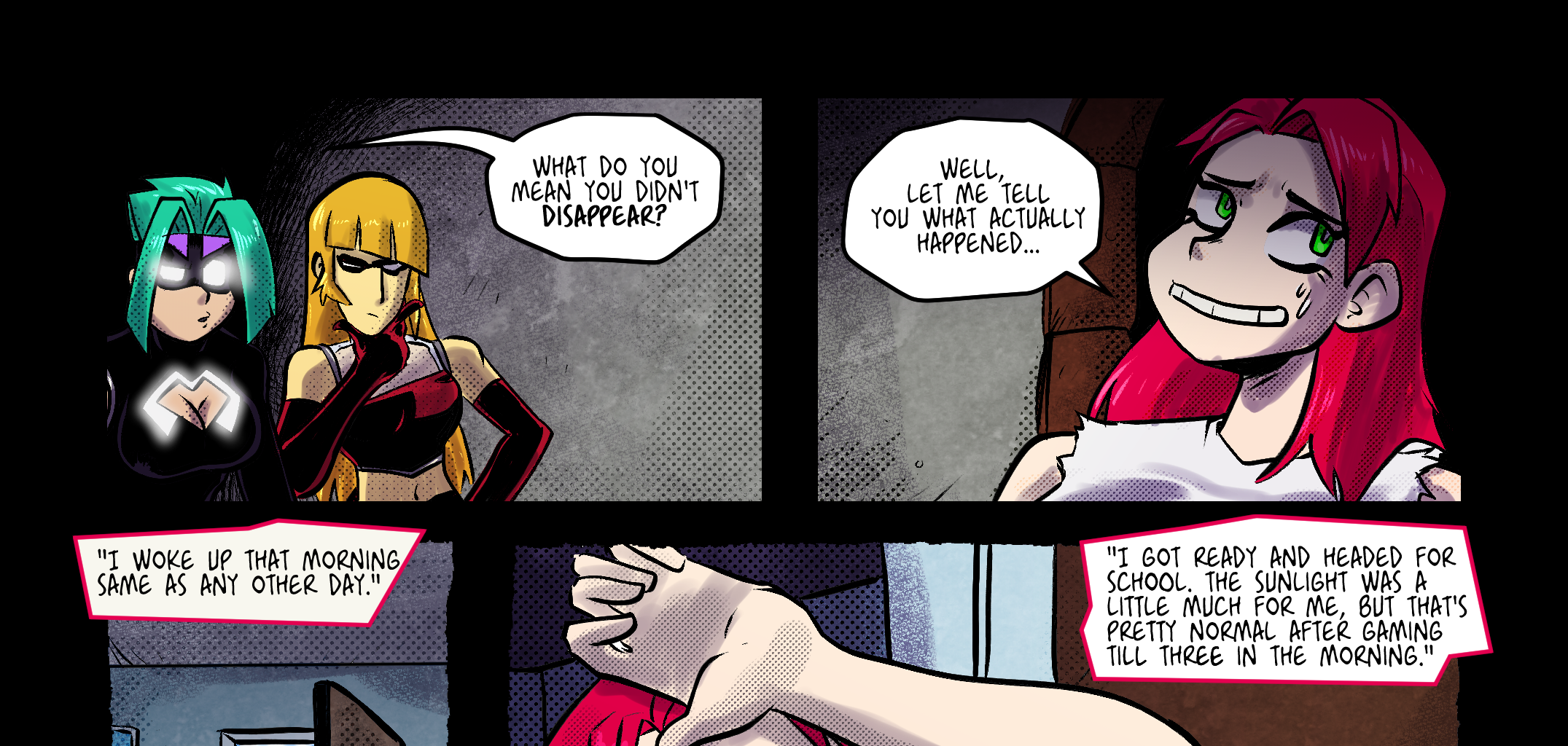 Mega Maiden - Episode 40, Page 9: 40 Into the Underground