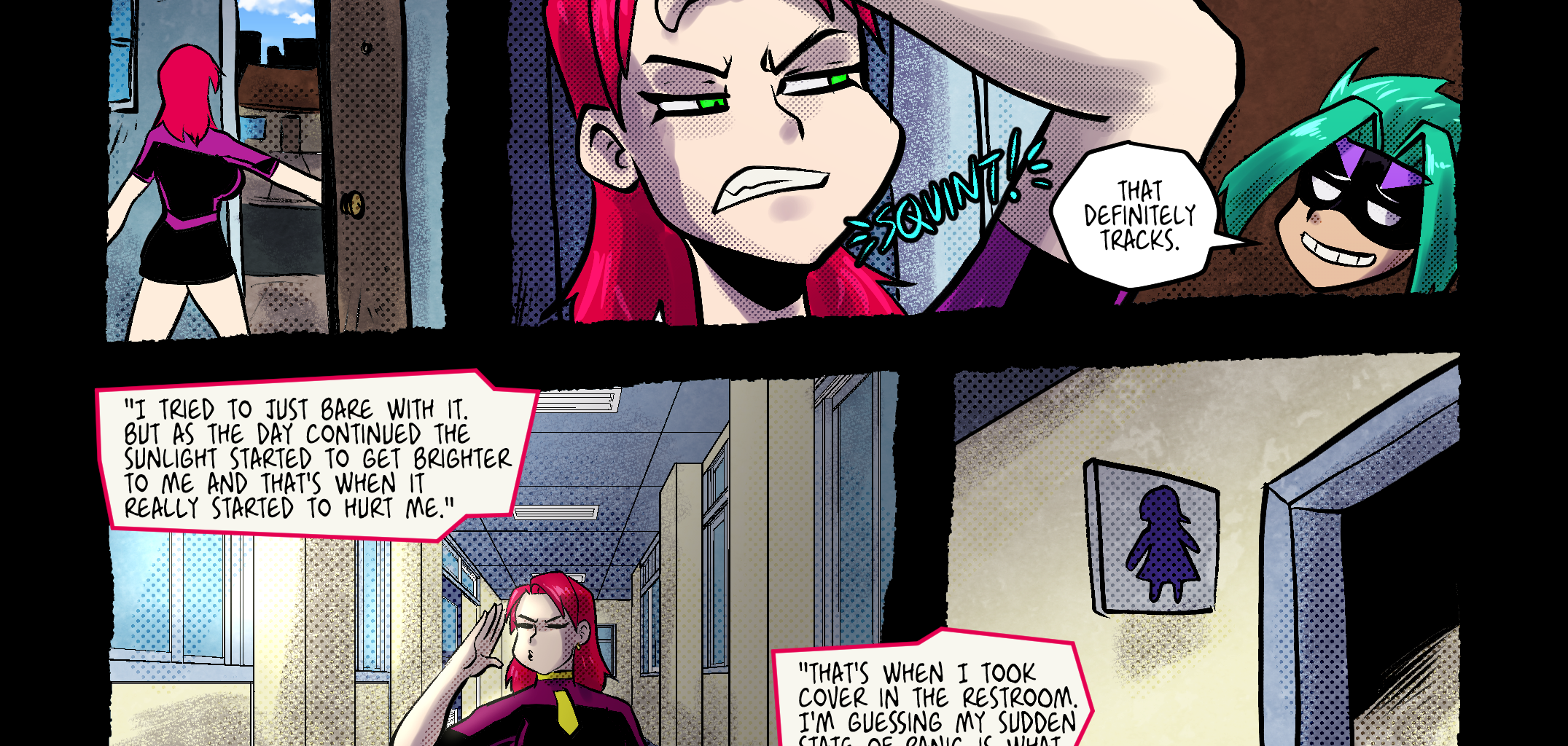 Mega Maiden - Episode 40, Page 9: 40 Into the Underground