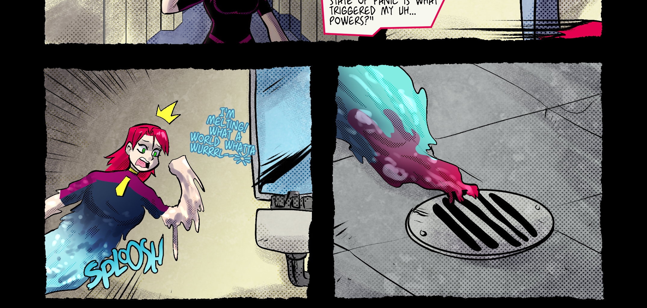 Mega Maiden - Episode 40, Page 9: 40 Into the Underground