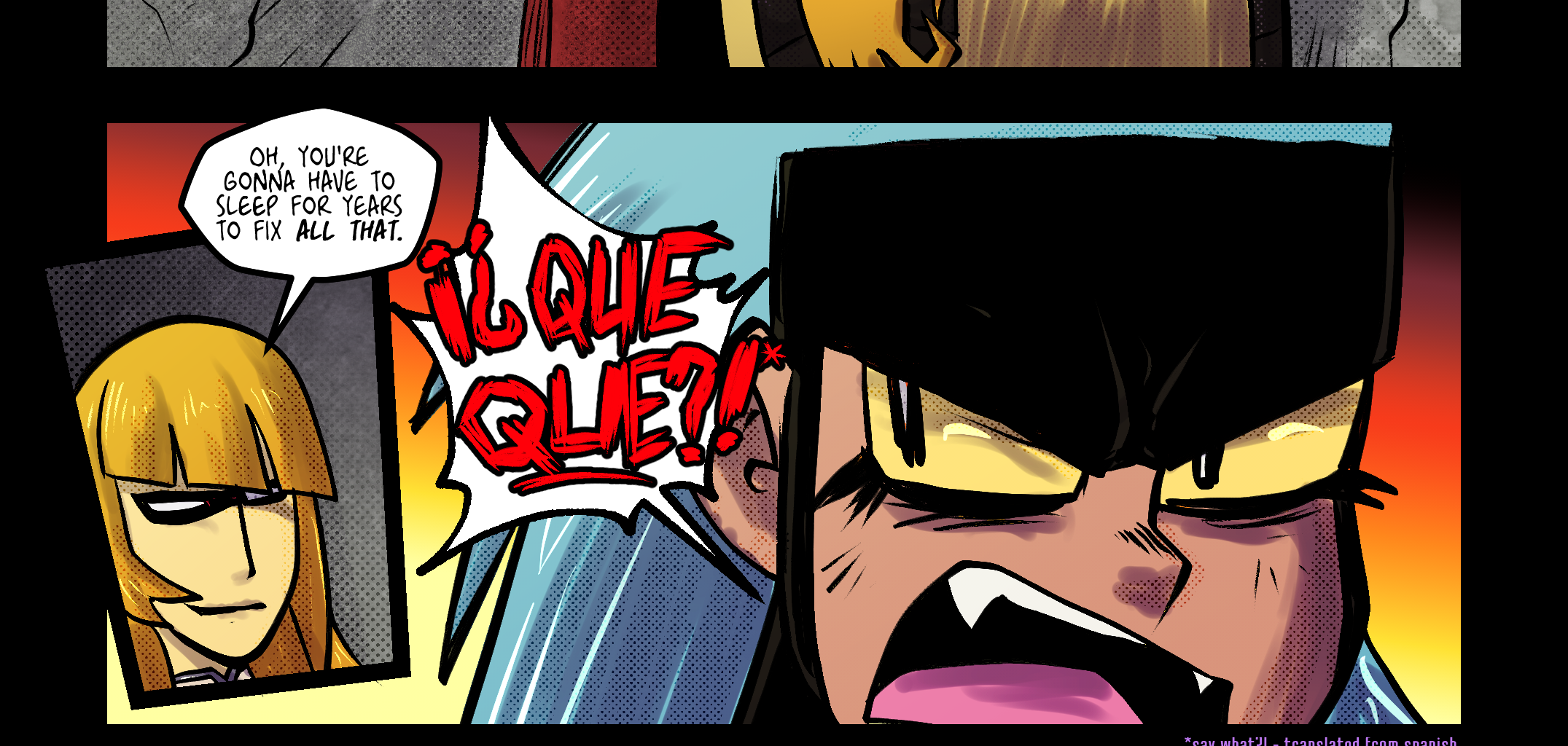 Mega Maiden - Episode 40, Page 10: 40 Into the Underground