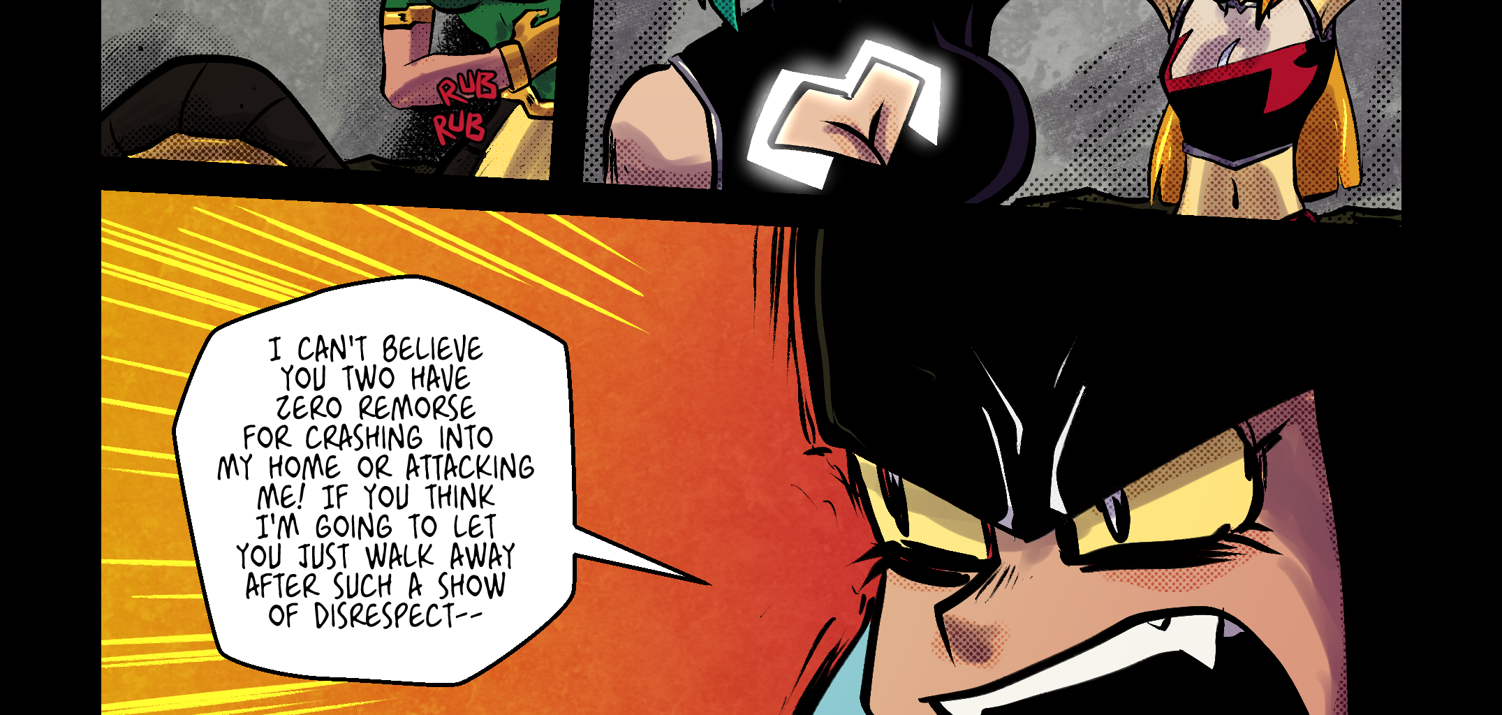 Mega Maiden - Episode 40, Page 15: 40 Into the Underground