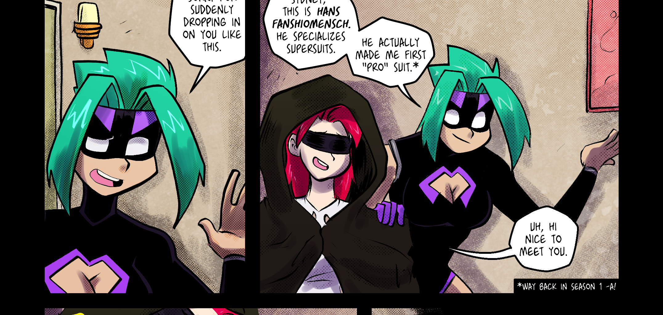 Mega Maiden - Episode 40, Page 19: 40 Into the Underground