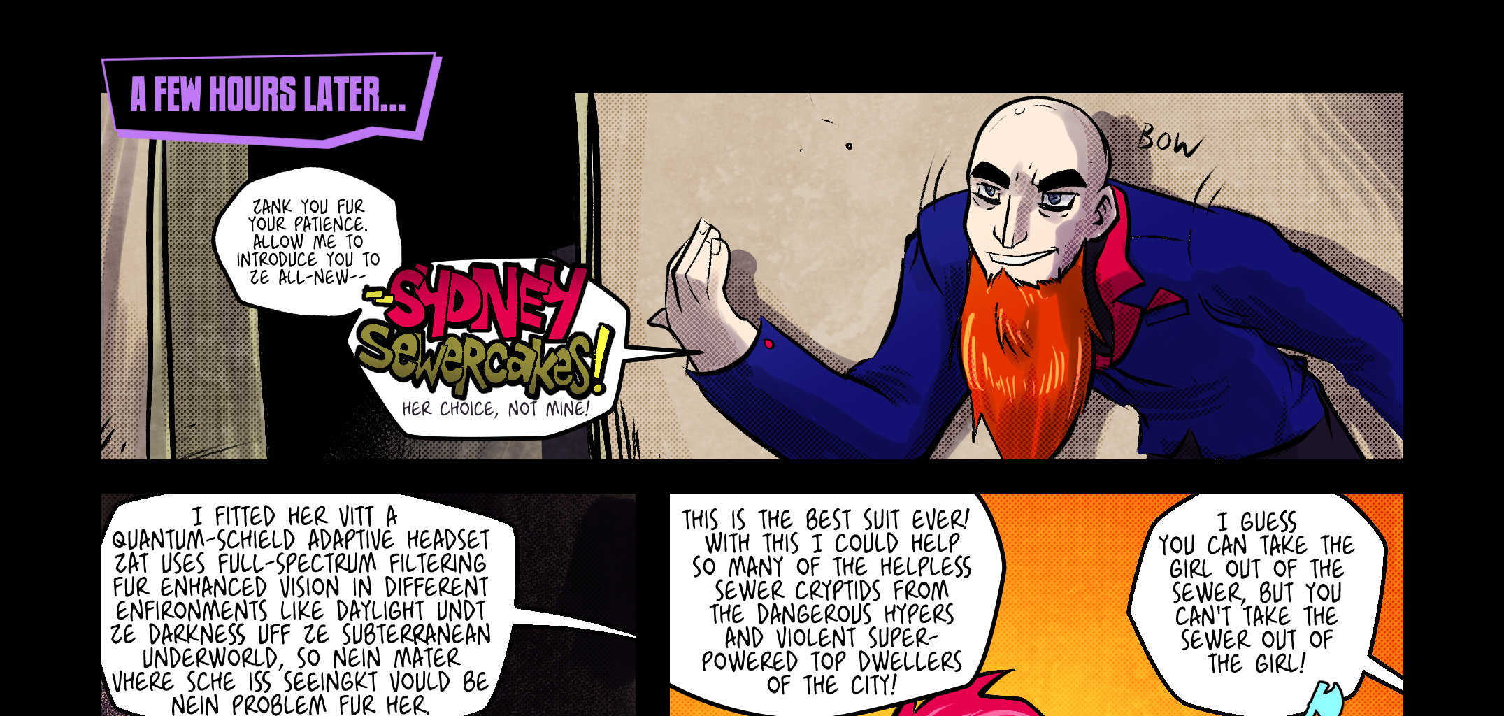 Mega Maiden - Episode 40, Page 20: 40 Into the Underground