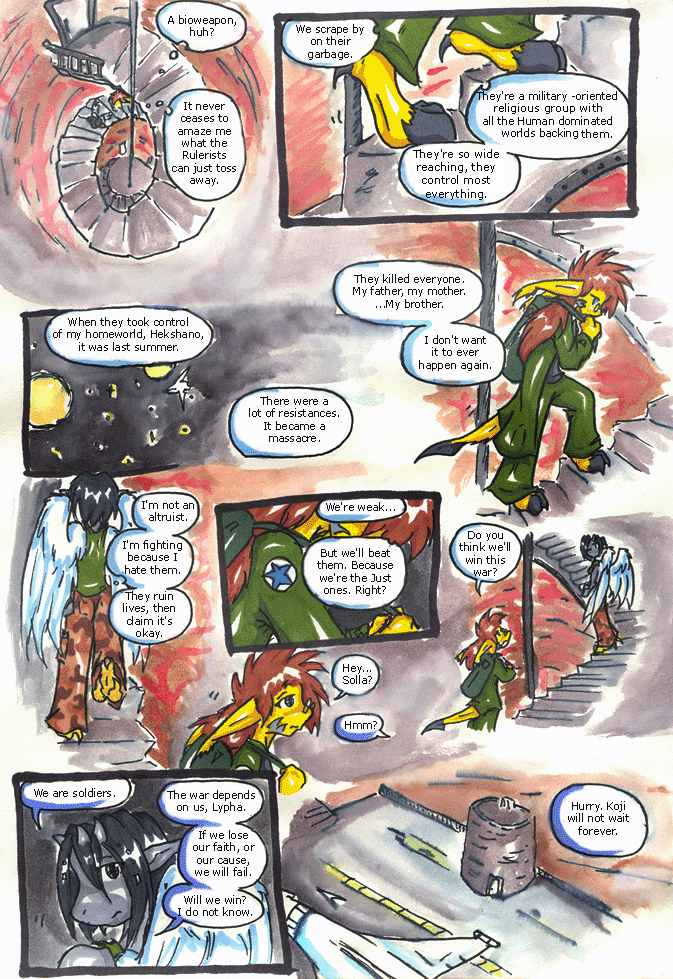 Inhuman  - Episode 3, Page 1: manga2