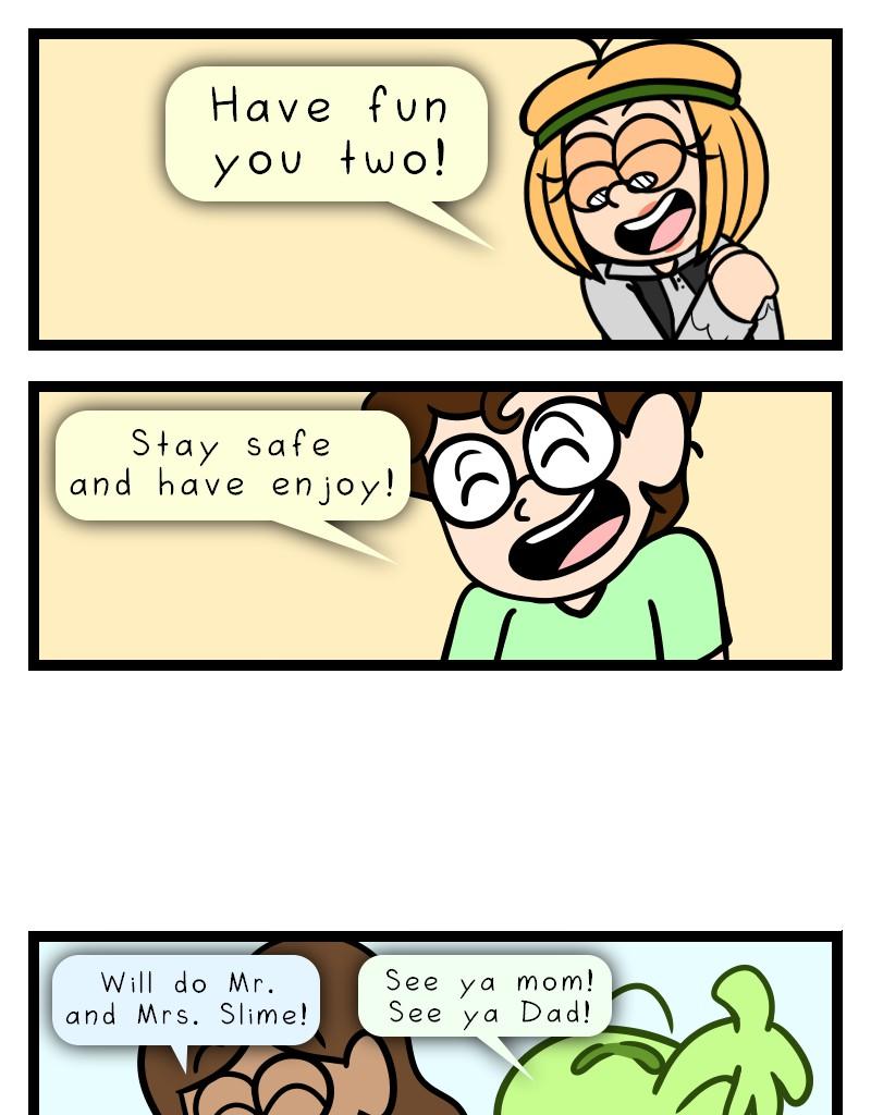 Life of a Highschool Slime - Episode 22, Page 2: Summer Days- Chapter 2