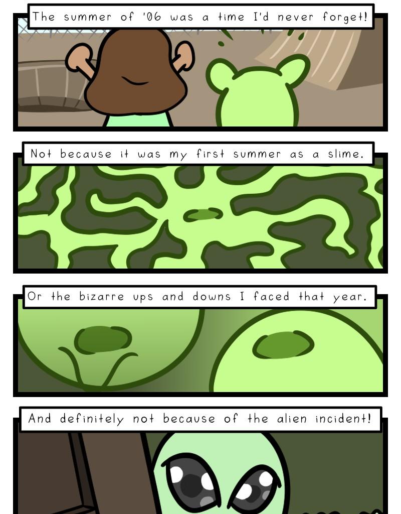 Life of a Highschool Slime - Episode 23, Page 2: Summer Days- Chapter 3