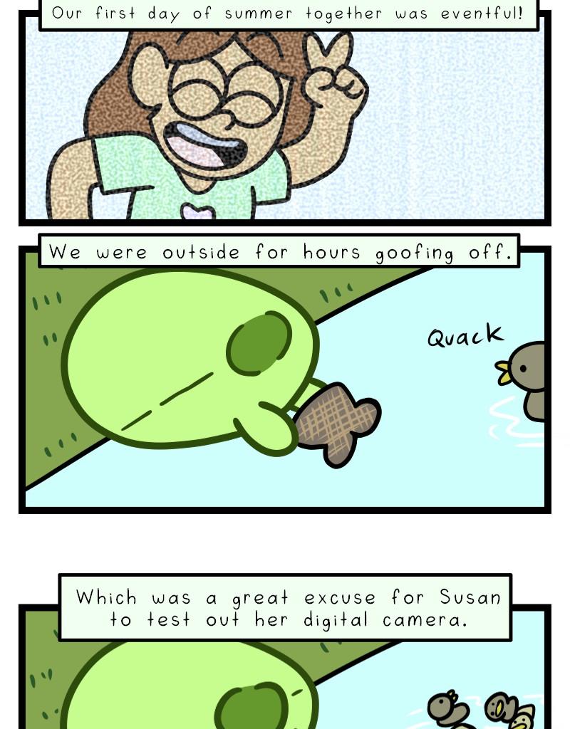 Life of a Highschool Slime - Episode 24, Page 2: Summer Days- Chapter 4