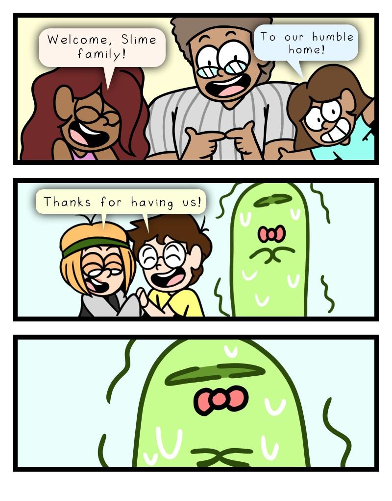 Life of a Highschool Slime - Episode 29, Page 2: Summer Days- Chapter 9