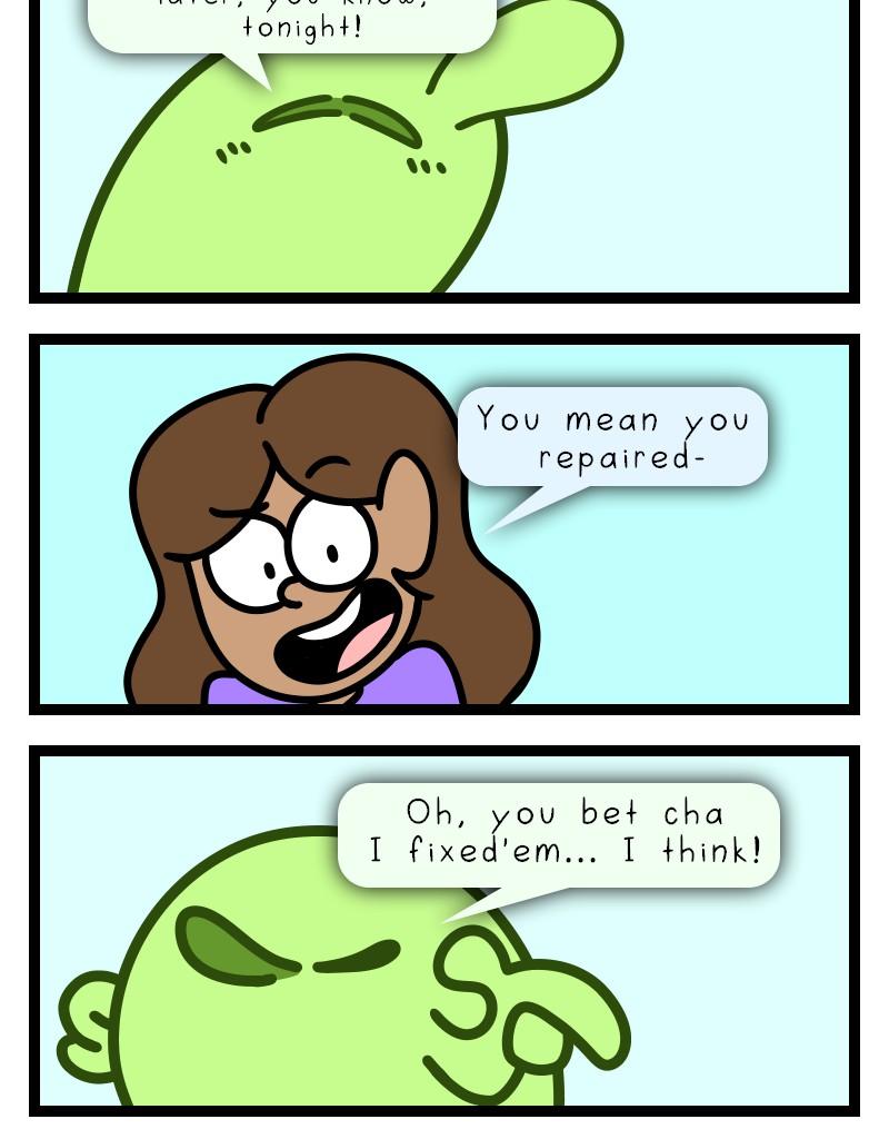 Life of a Highschool Slime - Episode 30, Page 2: Summer Days- Chapter 10