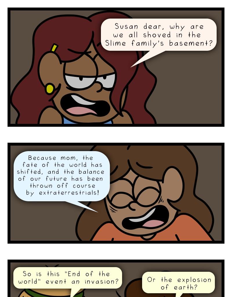 Life of a Highschool Slime - Episode 33, Page 2: Summer Days- Chapter 13