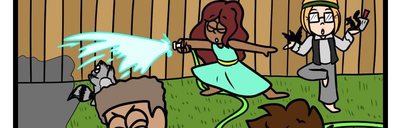 Life of a Highschool Slime - Episode 34, Page 2: Summer Days- Chapter 14