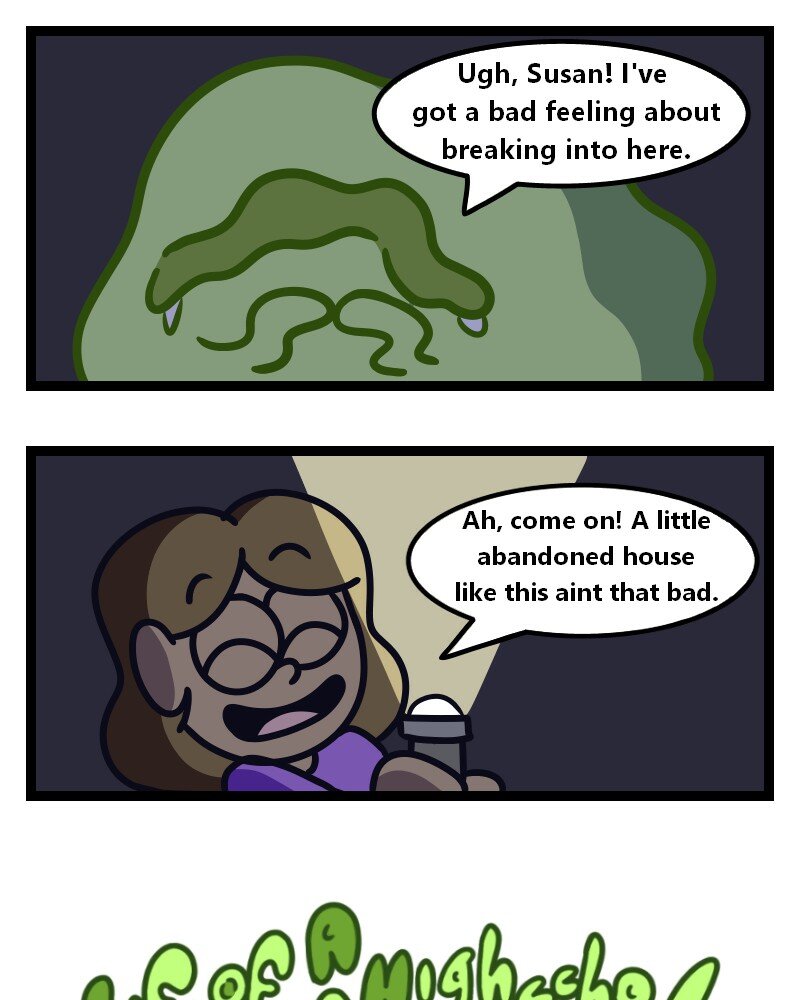 Life of a Highschool Slime - Episode 37, Page 2: Summer Days- Chapter 17