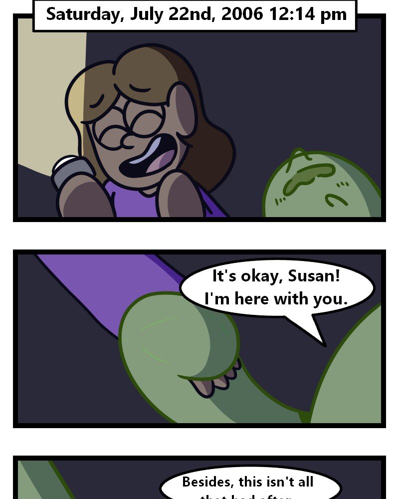 Life of a Highschool Slime - Episode 37, Page 4: Summer Days- Chapter 17