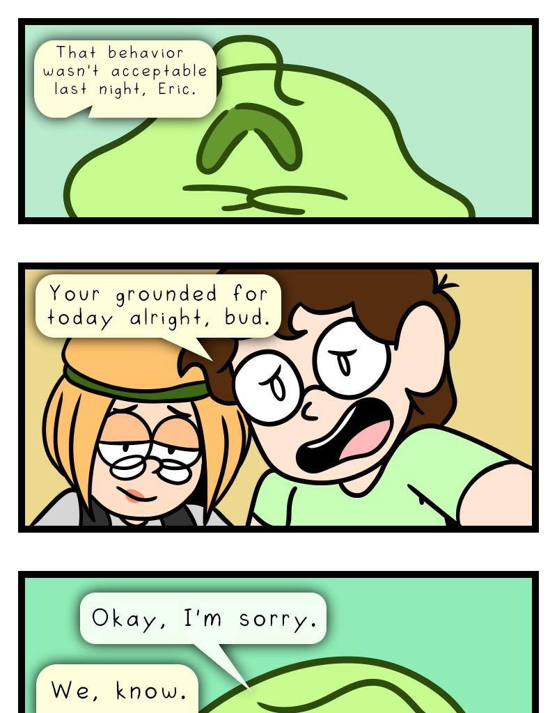 Life of a Highschool Slime - Episode 38, Page 2: Summer Days- Chapter 18