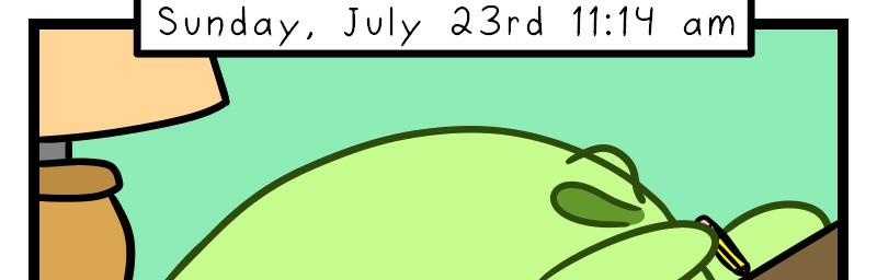 Life of a Highschool Slime - Episode 38, Page 3: Summer Days- Chapter 18