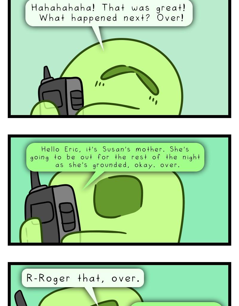 Life of a Highschool Slime - Episode 38, Page 8: Summer Days- Chapter 18