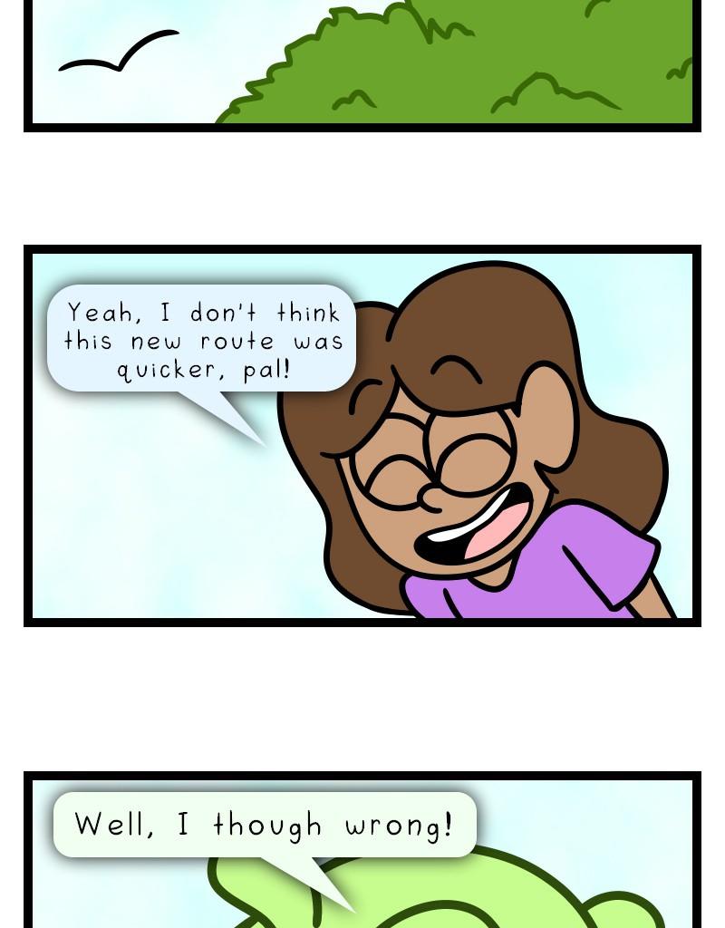 Life of a Highschool Slime - Episode 40, Page 7: Summer Days- Chapter 20