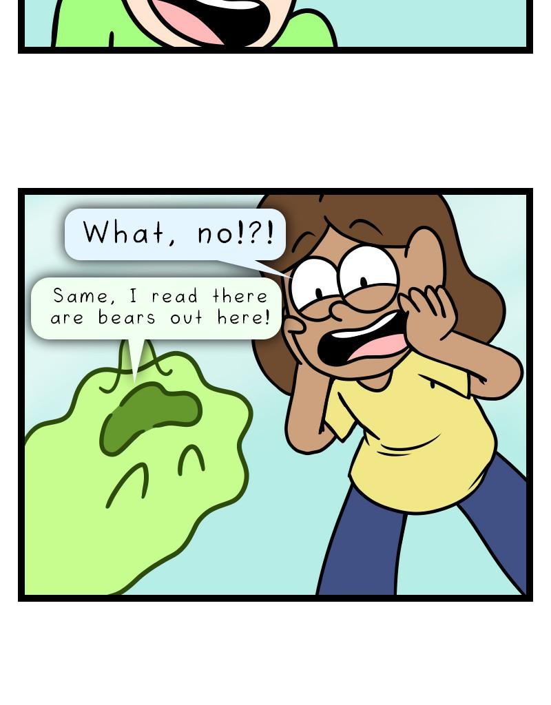 Life of a Highschool Slime - Episode 42, Page 5: Summer Days- Chapter 22