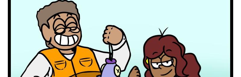 Life of a Highschool Slime - Episode 42, Page 7: Summer Days- Chapter 22