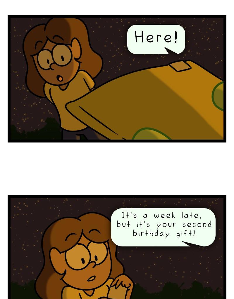 Life of a Highschool Slime - Episode 45, Page 8: Summer Days- Chapter 25 [Season Finale]