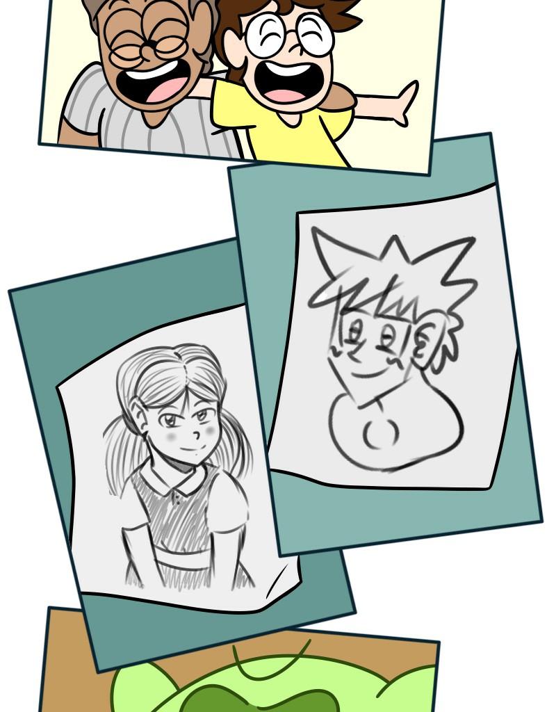 Life of a Highschool Slime - Episode 46, Page 4: Susan & Eric Slime's Summer Photos