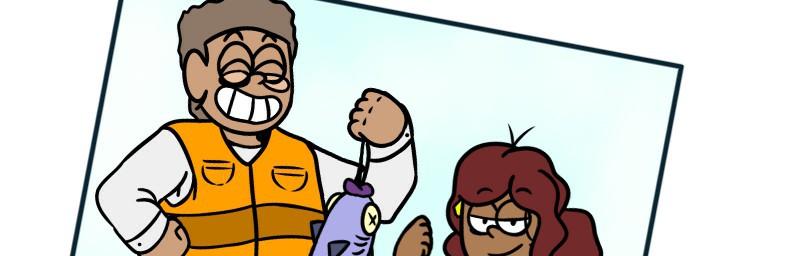 Life of a Highschool Slime - Episode 46, Page 15: Susan & Eric Slime's Summer Photos