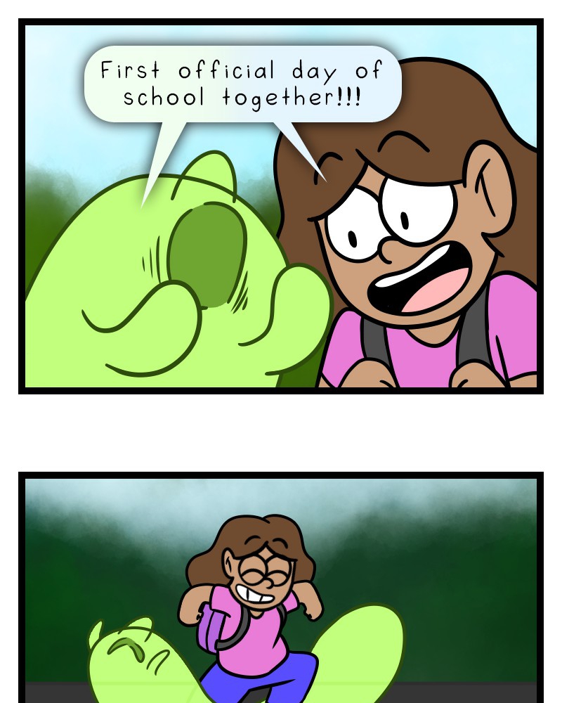 Life of a Highschool Slime - Episode 50, Page 2: Junior Year- Chapter 4