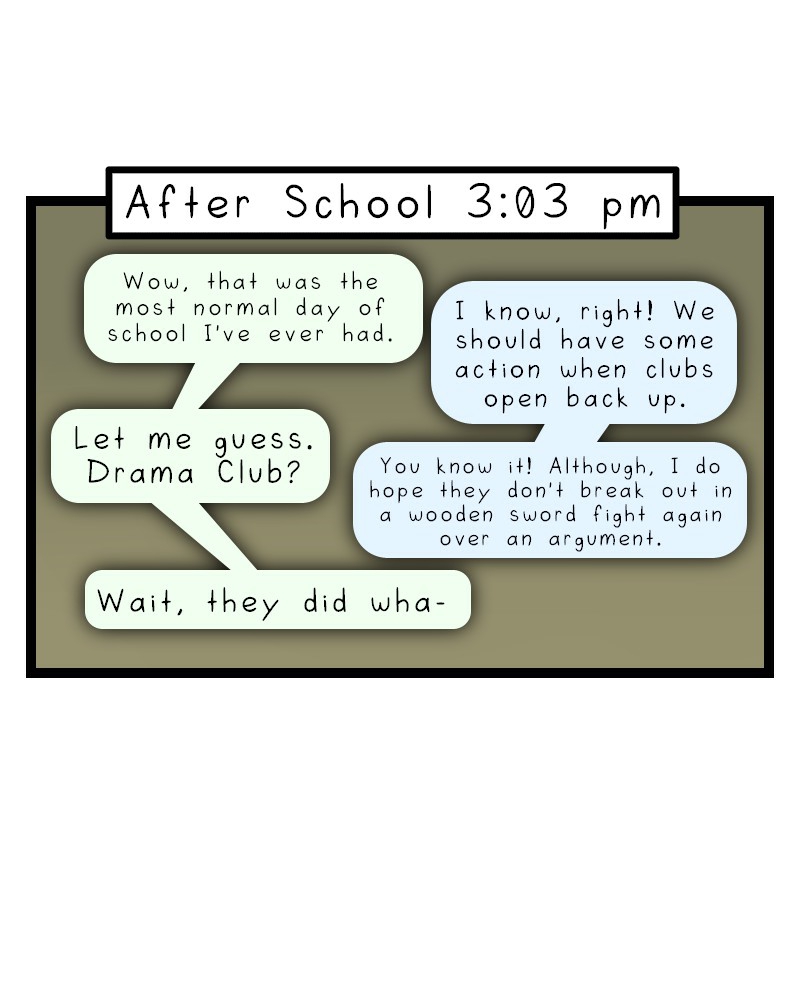 Life of a Highschool Slime - Episode 50, Page 9: Junior Year- Chapter 4